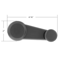 Gray Plastic Window Crank Handle For Isuzu NPR/NPR-HD (2007-2016) & NQR (2005-2016)