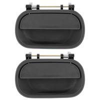 Black Plastic Exterior Door Handle For 1995-2007 Isuzu NPR (Driver or Passenger Side)