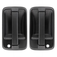 Black Plastic Exterior Door Handle For 2008-2017 Isuzu NPR (Driver or Passenger Side)