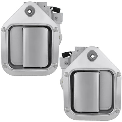 Chrome Exterior Handle For 1982-2006 Kenworth W900/T800/T600 - Driver or Passenger Side