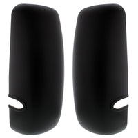 Matte Black Mirror Cover For 1990+ Kenworth T170/T270/T370/T440/T470/T600/T660/T800 - Driver or Passenger Side