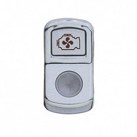 United Pacific - "Engine Fan" Rocker Switch Cover - Indented