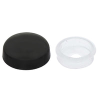 United Pacific - Black Plastic Snap-On Cap For #10 And #12 Screw