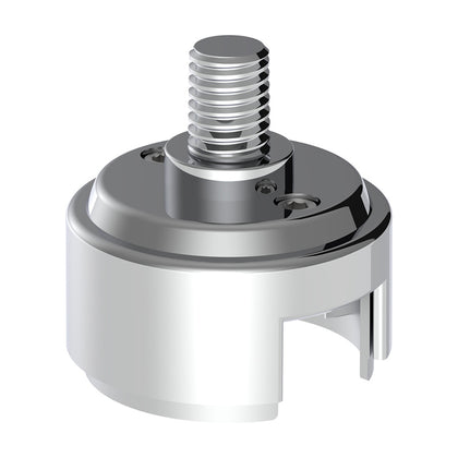 1/2"-13 Thread-On Shift Knob Mounting Adapter For Eaton Fuller Style 13/15/18 Shifter (Chrome)