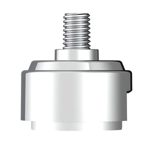 1/2"-13 Thread-On Shift Knob Mounting Adapter For Eaton Fuller Style 13/15/18 Shifter (Chrome)