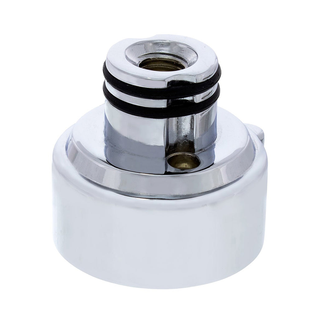 Gearshift Adapter w LED Mount For Eaton-Fuller 9/10 Speed (Chrome/Vertical)