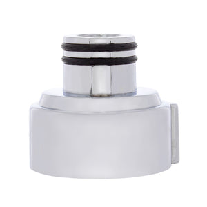 Gearshift Adapter w LED Mount For Eaton-Fuller 9/10 Speed (Chrome/Vertical)