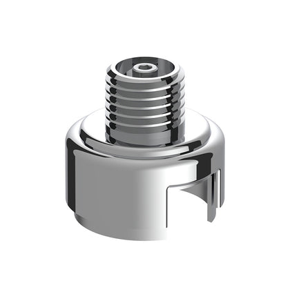 M30X3.5 Thread-On Gearshift Knob Chrome Mounting Adapter For Eaton Fuller Style 13/15/18 Speed (Vertical)