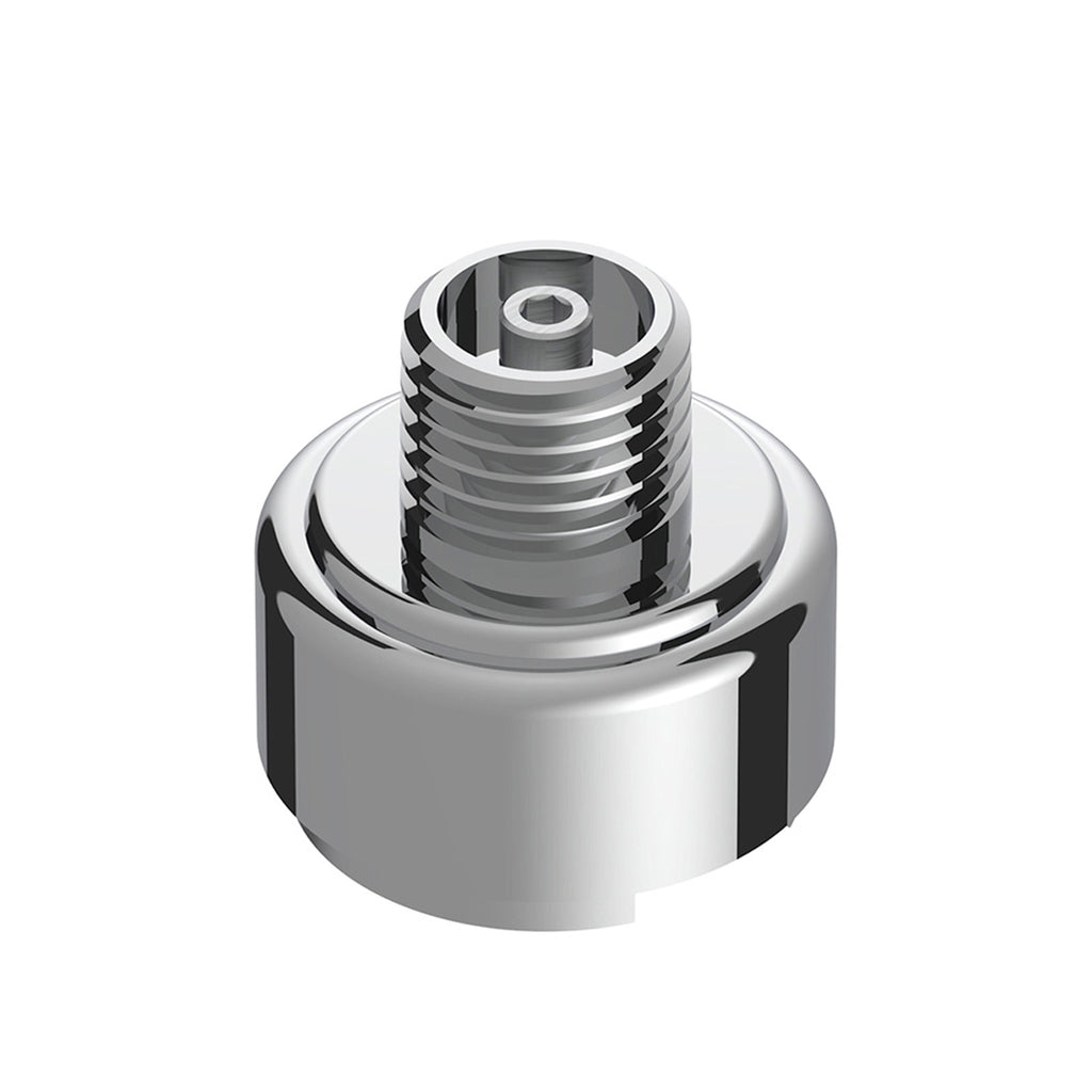 M30X3.5 Thread-On Gearshift Knob Chrome Mounting Adapter For Eaton Fuller Style 9/10 Speed (Vertical)