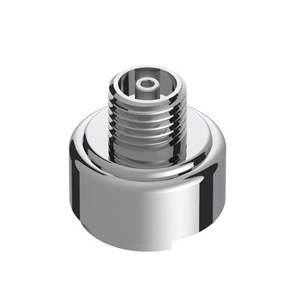 M30X3.5 Thread-On Gearshift Knob Chrome Mounting Adapter For Eaton Fuller Style 9/10 Speed (Vertical)