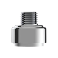 M30X3.5 Thread-On Gearshift Knob Chrome Mounting Adapter For Eaton Fuller Style 9/10 Speed (Vertical)