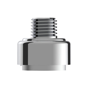 M30X3.5 Thread-On Gearshift Knob Chrome Mounting Adapter For Eaton Fuller Style 9/10 Speed (Vertical)