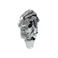 United Pacific - 1/2"-13 Thread-On Skull Shift Knob (Chrome)
