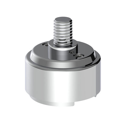 1/2"-13 Thread-On Shift Knob Mounting Adapter For Eaton Fuller Style 9/10 Shifter (Chrome)