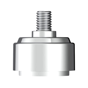 1/2"-13 Thread-On Shift Knob Mounting Adapter For Eaton Fuller Style 9/10 Shifter (Chrome)