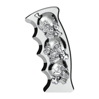 United Pacific - Thread-On Skulls Pistol Grip Gearshift Knob (Chrome, Red or Blue)