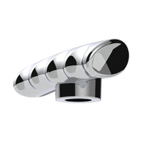 United Pacific - Thread-On T-Shape Gearshift Knob (Chrome, Red or Blue)