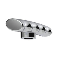 United Pacific - Thread-On T-Shape Gearshift Knob (Chrome, Red or Blue)