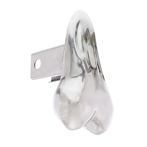 United Pacific - Stainless Low-Hanging Balls Hitch Cover