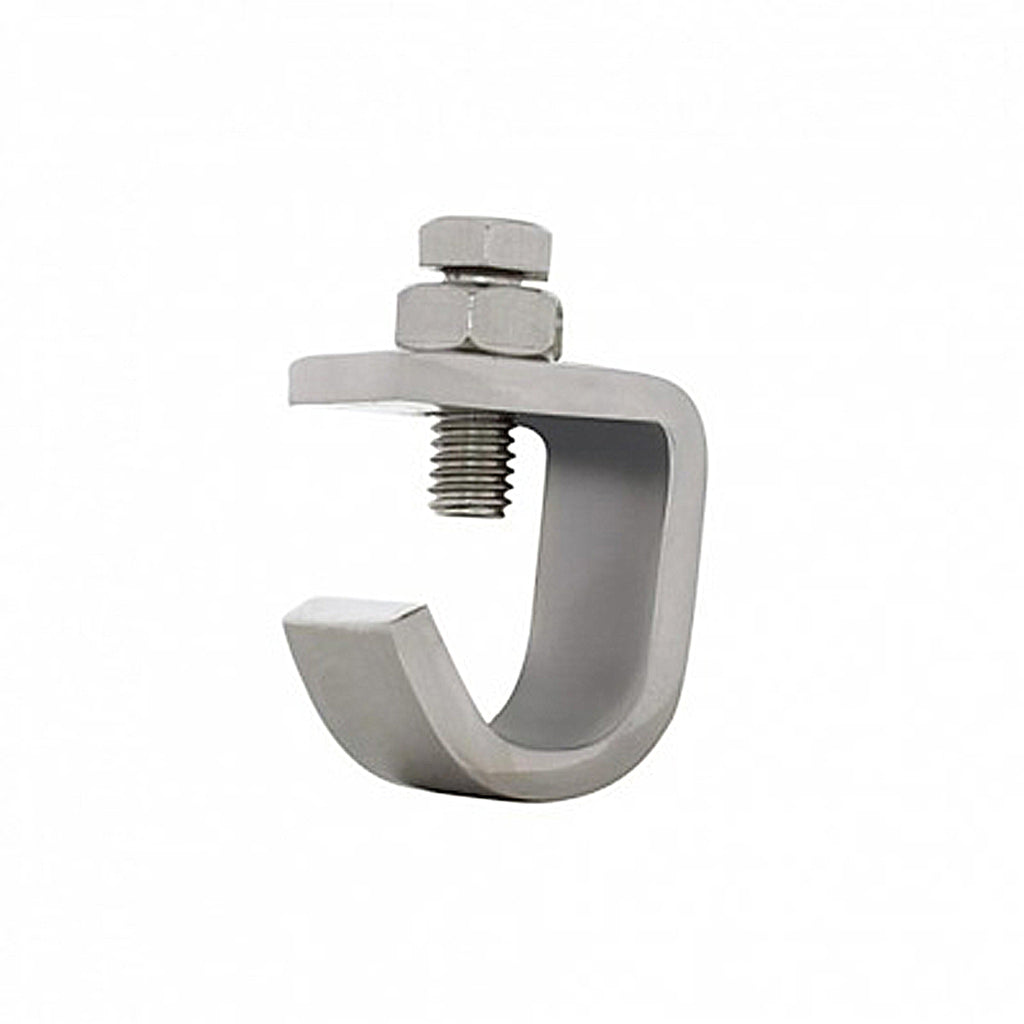 United Pacific - Stainless Steel Bumper Guide J-Clamp