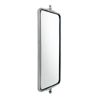 United Pacific - 7" X 16" 18 LED 430 Stainless Steel West Coast Mirror - Non-Heated