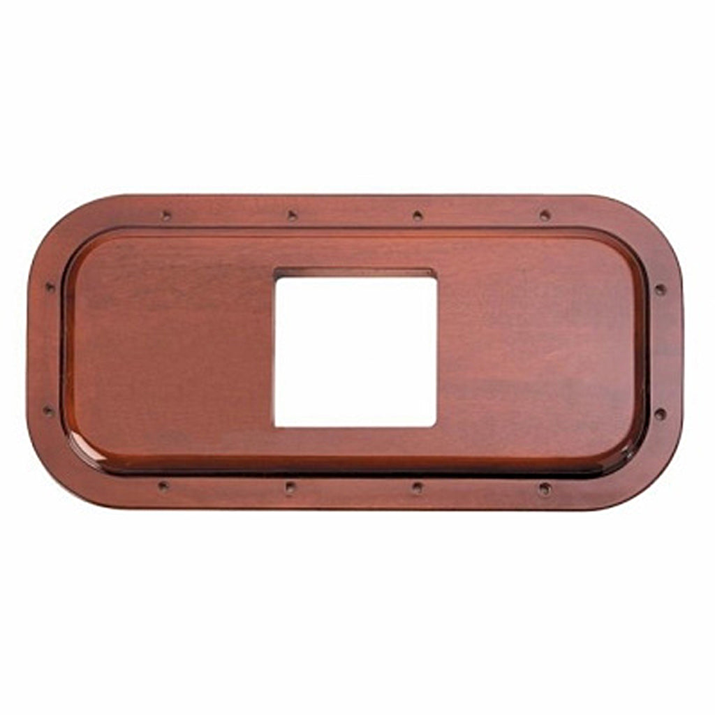United Pacific - Peterbilt Wood Shift Plate - 4 7/8" X 4 13/16" Opening