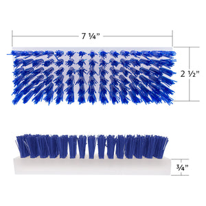 United Pacific - Blue or Red Nylon Boot Brush