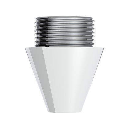 United Pacific - Chrome Aluminum M30X3.5 Male To 3/8"-16 Female Beer Tap Adapter