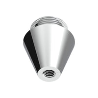 United Pacific - Chrome Aluminum M30X3.5 Male To 3/8"-16 Female Beer Tap Adapter