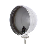 7" Chrome Dietz Style Headlight Housing Only and 34222 Pigtail (Pair) - Various Colors