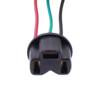 7" Chrome Dietz Style Headlight Housing Only and 34222 Pigtail (Pair) - Various Colors