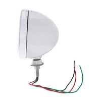 7" Chrome Dietz Style Headlight Housing Only and 34222 Pigtail (Pair) - Various Colors