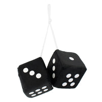 United Pacific - 3" X 3" Classic Fuzzy Dice (Various Colors)