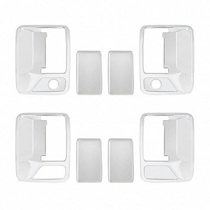 United Pacific - Ford Super Duty Chrome Door Handle Cover Set - 4 Door&nbsp;