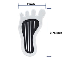United Pacific - Chrome Barefoot Shape Dimmer Switch Cover