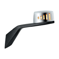 Hood Mirror Assembly w LED Lights On Mirror Cover & Glass For 2018-2024 Volvo VNL (Driver or Passenger Side)