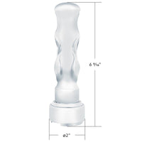 United Pacific - 1/2"-13 Thread On Flame Gearshift Knob (Chrome)