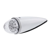 Double Fury 17 LED Dual Function Watermelon Torpedo Cab Light (Clear Lens) - Amber & Blue, Green or Purple LEDs