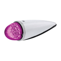 Double Fury 17 LED Dual Function Watermelon Torpedo Cab Light (Clear Lens) - Amber & Blue, Green or Purple LEDs