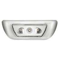 3 LED Double Fury Cab Light For 2013-2021 Kenworth T680 & 2012-2021 Peterbilt 579 (Clear Lens) - Amber & Blue, Green, Purple, Red or White LEDs