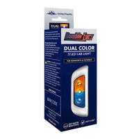 3 LED Double Fury Cab Light For 2013-2021 Kenworth T680 & 2012-2021 Peterbilt 579 (Clear Lens) - Amber & Blue, Green, Purple, Red or White LEDs