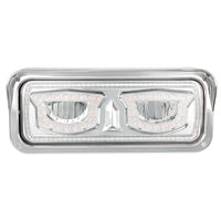 High Power LED Headlight With Turn Signal And Position Light (Chrome or Black) - Driver or Passenger Side