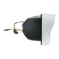 High Power LED Headlight With Turn Signal And Position Light (Chrome or Black) - Driver or Passenger Side