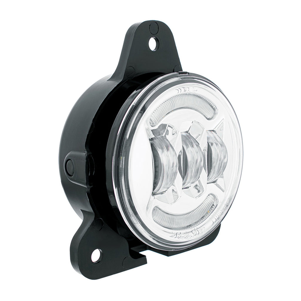 6 LED Competition Series Projector Fog Light For 2018-2024 Volvo VNR (Chrome or Black)