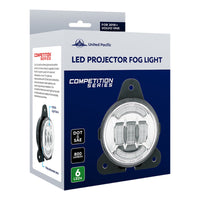 6 LED Competition Series Projector Fog Light For 2018-2024 Volvo VNR (Chrome or Black)