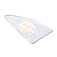 9 LED Competition Series Fender Light For 2007-2017 Kenworth T660 - Amber LEDs (Amber or Clear Lens) - Driver or Passenger