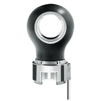 Thread-On Matte Black Charlotte Style Gearshift Knob With LED 13/15/18 Speed Adapter (Amber, Blue, White or Red LEDs)