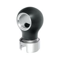 Thread-On Charlotte Style Gearshift Knob With 13/15/18 Speed Adapter (Chrome or Matte Black)