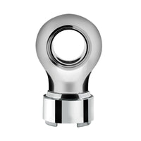 Thread-On Charlotte Style Gearshift Knob With 9/10 Speed Adapter (Chrome or Matte Black)