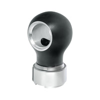 Thread-On Charlotte Style Gearshift Knob With 9/10 Speed Adapter (Chrome or Matte Black)